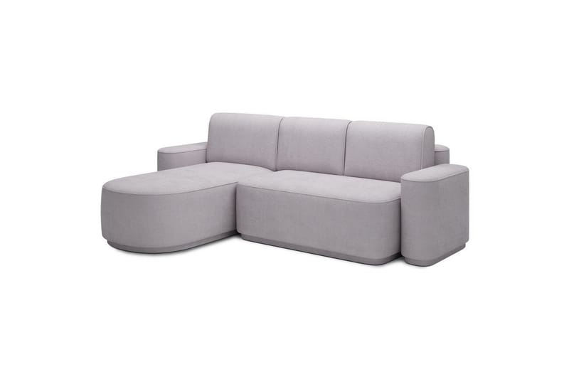 Sektionssofa Eltap Aurumm 285x92x180 cm - Touch 03, Lys Grå, Venstre - Møbler - Sofaer - Sovesofaer