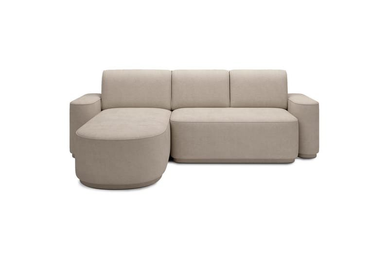 Sektionssofa Eltap Aurumm 285x92x180 cm - Touch 18, Beige, Venstre - Møbler - Sofaer - Sovesofaer