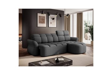 Sektionssofa Eltap Beneth 301x115x185 cm - Breona 04, Grå, Højre - Møbler - Sofaer - Sovesofaer