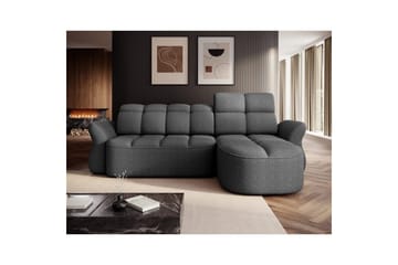 Sektionssofa Eltap Beneth 301x115x185 cm - Breona 04, Grå, Højre - Møbler - Sofaer - Sovesofaer