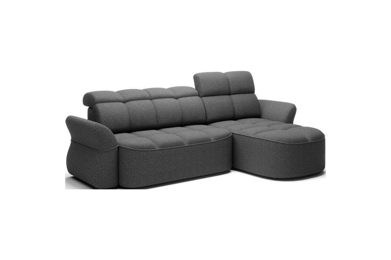 Sektionssofa Eltap Beneth 301x115x185 cm - Breona 04, Grå, Højre - Møbler - Sofaer - Sovesofaer
