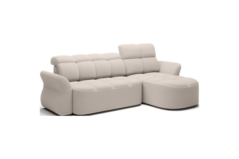 Sektionssofa Eltap Beneth 301x115x185 cm - Royal 18, Beige, Højre - Møbler - Sofaer - Sovesofaer