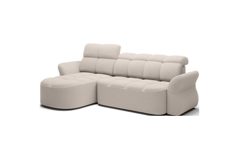 Sektionssofa Eltap Beneth 301x115x185 cm - Royal 18, Beige, Venstre - Møbler - Sofaer - Sovesofaer