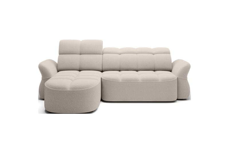 Sektionssofa Eltap Beneth 301x115x185 cm - Royal 18, Beige, Venstre - Møbler - Sofaer - Sovesofaer