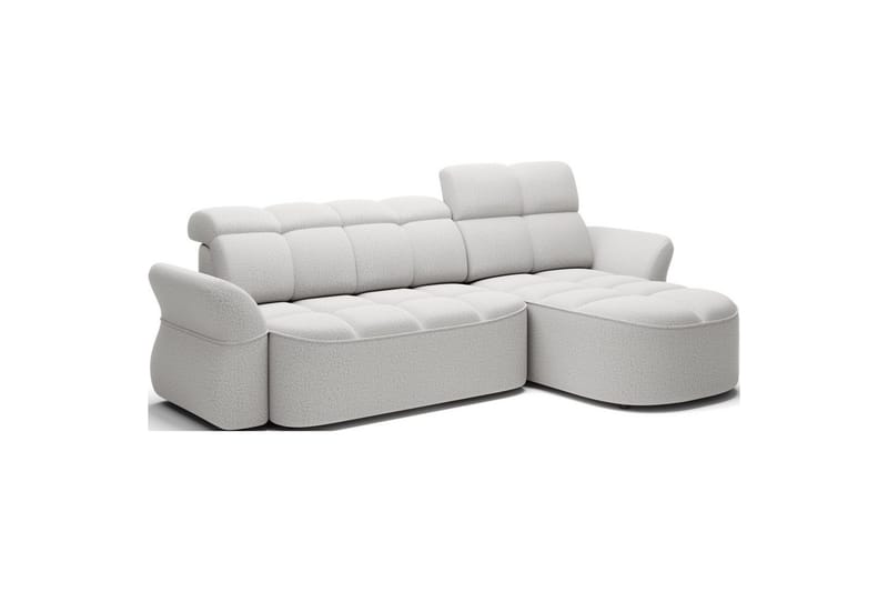 Sektionssofa Eltap Beneth 301x115x185 cm - Space 03, Lysegrå, Højre - Møbler - Sofaer - Sovesofaer