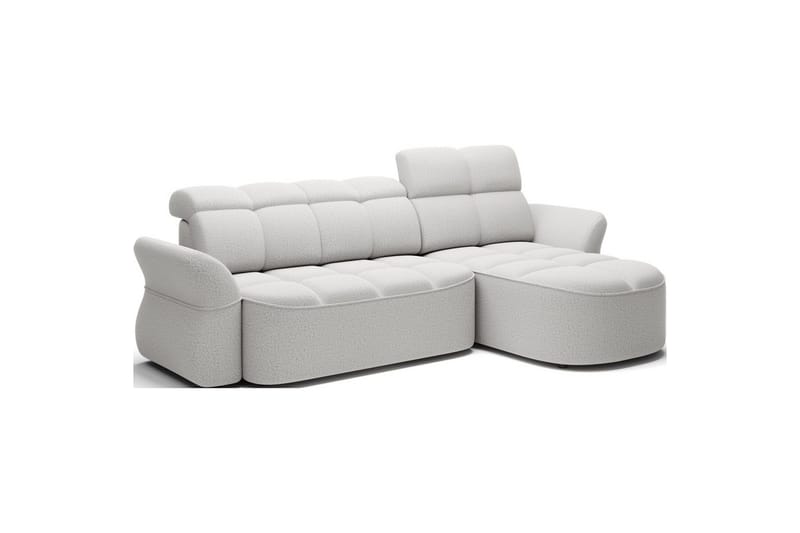 Sektionssofa Eltap Beneth 301x115x185 cm - Space 03, Lysegrå, Højre - Møbler - Sofaer - Sovesofaer