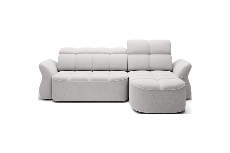 Sektionssofa Eltap Beneth 301x115x185 cm - Space 03, Lysegrå, Højre - Møbler - Sofaer - Sovesofaer