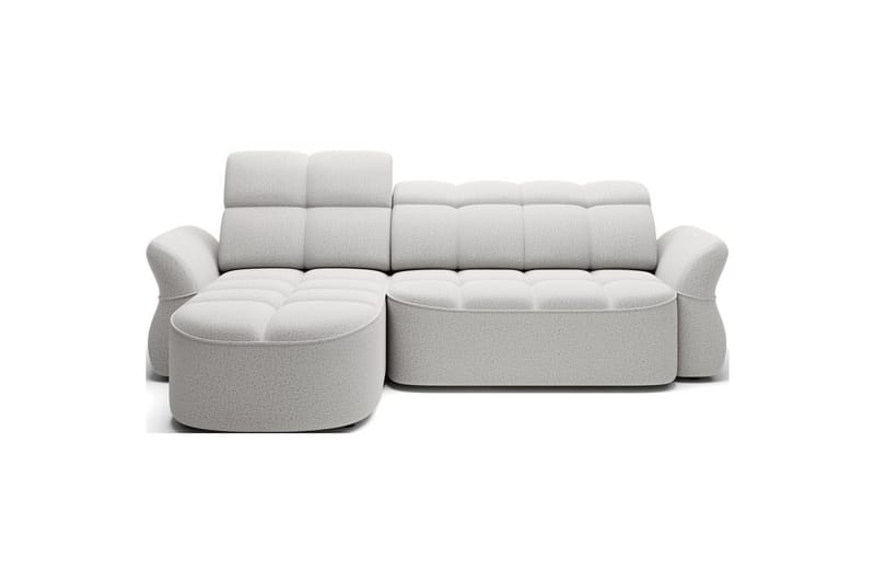 Sektionssofa Eltap Beneth 301x115x185 cm - Space 03, Lysegrå, Venstre - Møbler - Sofaer - Sovesofaer