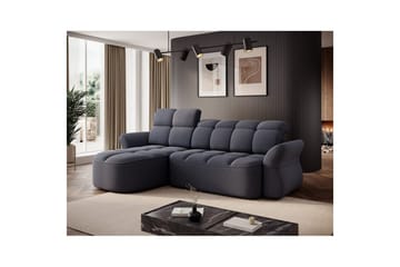 Sektionssofa Eltap Beneth 301x115x185 cm - Space 40, Blå, Venstre - Møbler - Sofaer - Sovesofaer