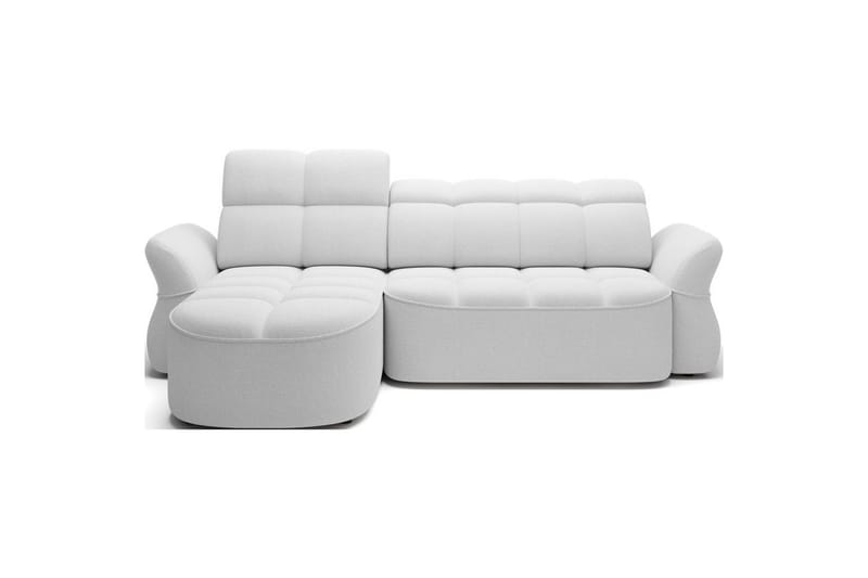 Sektionssofa Eltap Beneth 301x115x185 cm - Paolli 01 Hvid, Venstre - Møbler - Sofaer - Sovesofaer