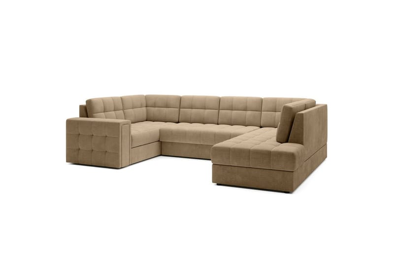 Sektionssofa Eltap Blewett 299x198x82 cm - Monolith 09, Mørk Beige, Højre - Møbler - Sofaer - Sovesofaer