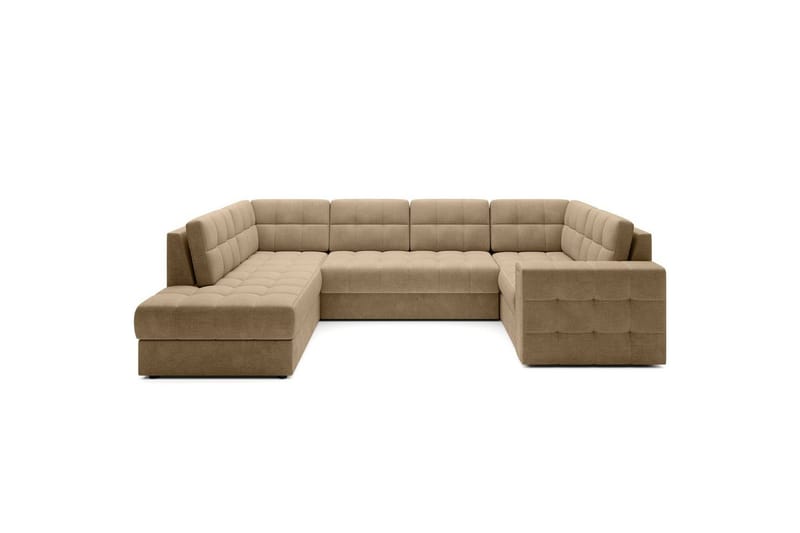 Sektionssofa Eltap Blewett 299x198x82 cm, Monolith 09, Mørk Beige, Venstre