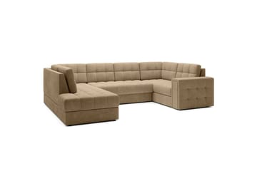 Sektionssofa Eltap Blewett 299x198x82 cm - Monolith 09, Mørk Beige, Venstre - Møbler - Sofaer - Sovesofaer