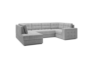 Sektionssofa Eltap Blewett 299x198x82 cm - Monolith 84, Lys Grå, Venstre - Møbler - Sofaer - Sovesofaer