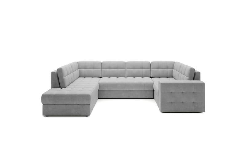 Sektionssofa Eltap Blewett 299x198x82 cm - Monolith 84, Lys Grå, Venstre - Møbler - Sofaer - Sovesofaer