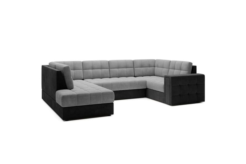 Sektionssofa Eltap Blewett 299x198x82 cm - Monolith 84, Monolith 97, Lys Grå, Mørk Grå, Venstre - Møbler - Sofaer - Sovesofaer