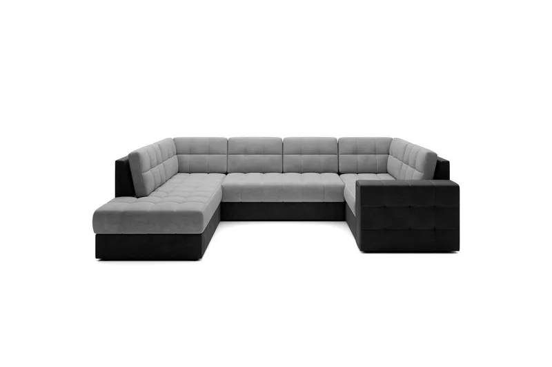 Sektionssofa Eltap Blewett 299x198x82 cm - Monolith 84, Monolith 97, Lys Grå, Mørk Grå, Venstre - Møbler - Sofaer - Sovesofaer