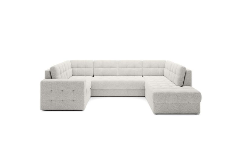 Sektionssofa Eltap Blewett 299x198x82 cm, Royal 01, Hvid, Højre