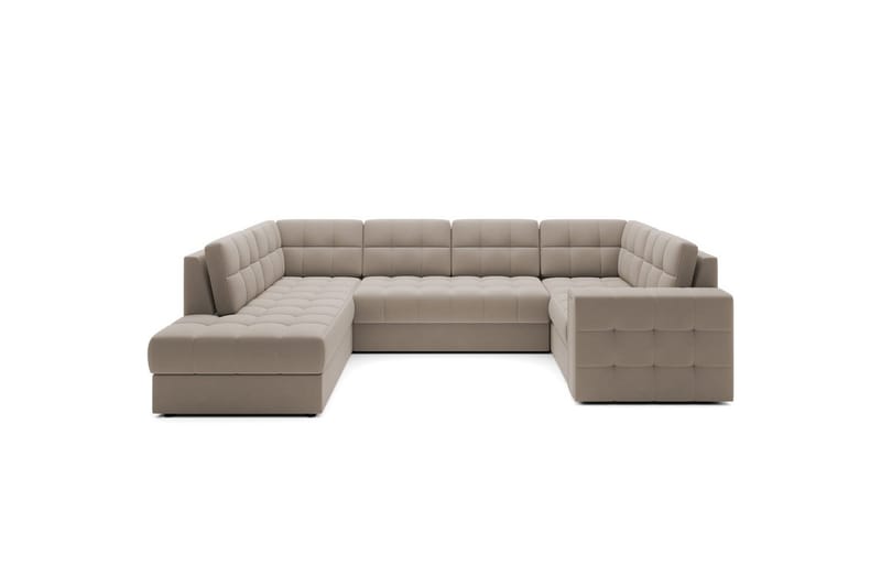 Sektionssofa Eltap Blewett 299x198x82 cm - Sola 18, Beige, Venstre - Møbler - Sofaer - Sovesofaer