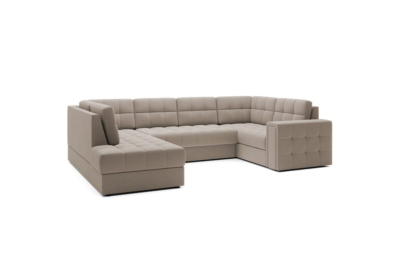 Sektionssofa Eltap Blewett 299x198x82 cm - Sola 18, Beige, Venstre - Møbler - Sofaer - Sovesofaer