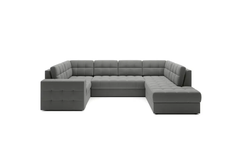 Sektionssofa Eltap Blewett 299x198x82 cm - Sola 4, Grå, Højre - Møbler - Sofaer - Sovesofaer