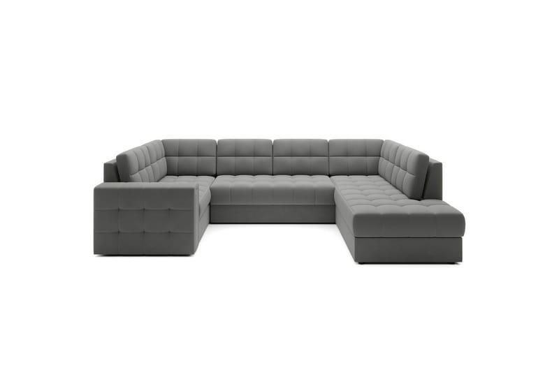 Sektionssofa Eltap Blewett 299x198x82 cm - Sola 4, Grå, Højre - Møbler - Sofaer - Sovesofaer