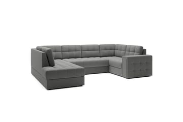 Sektionssofa Eltap Blewett 299x198x82 cm - Sola 4, Grå, Venstre - Møbler - Sofaer - Sovesofaer