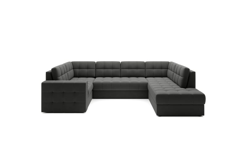 Sektionssofa Eltap Blewett 299x198x82 cm, Sola 6, Mørkegrå, Højre