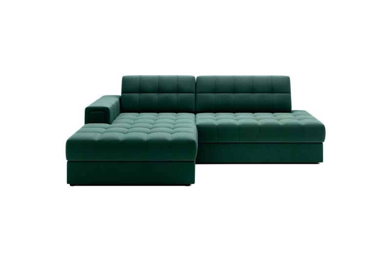 Sektionssofa Eltap Blezalt 240x150x82 cm - Lukso 35, Grøn, Venstre - Møbler - Sofaer - Sovesofaer