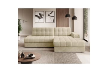 Sektionssofa Eltap Blezalt 240x150x82 cm - Monolith 04, Beige, Højre - Møbler - Sofaer - Sovesofaer