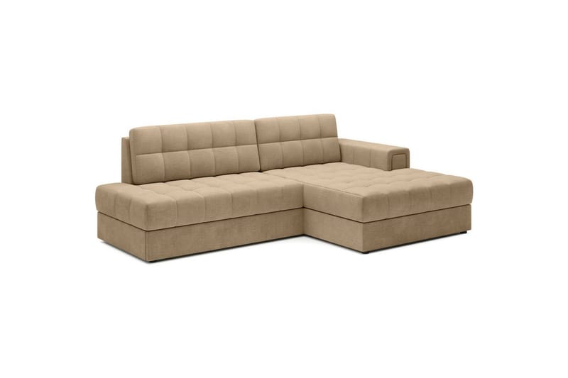 Sektionssofa Eltap Blezalt 240x150x82 cm - Monolith 09, Mørk Beige, Højre - Møbler - Sofaer - Sovesofaer