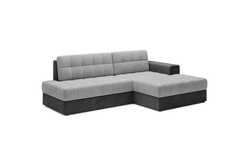 Sektionssofa Eltap Blezalt 240x150x82 cm - Monolith 84, Monolith 97, Lys Grå, Mørk Grå, Højre - Møbler - Sofaer - Sovesofaer