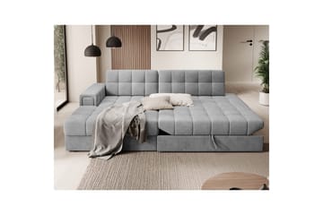 Sektionssofa Eltap Blezalt 240x150x82 cm - Monolith 85, Grå, Venstre - Møbler - Sofaer - Sovesofaer