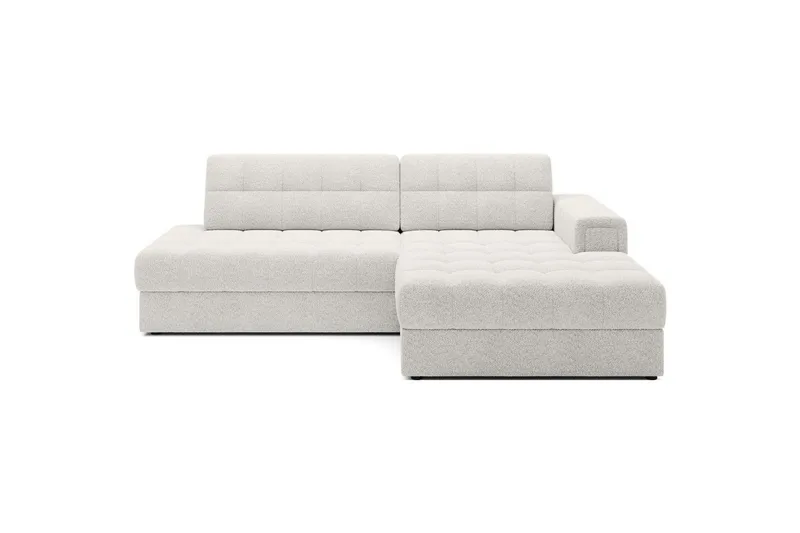 Sektionssofa Eltap Blezalt 240x150x82 cm, Royal 01, Hvid, Højre