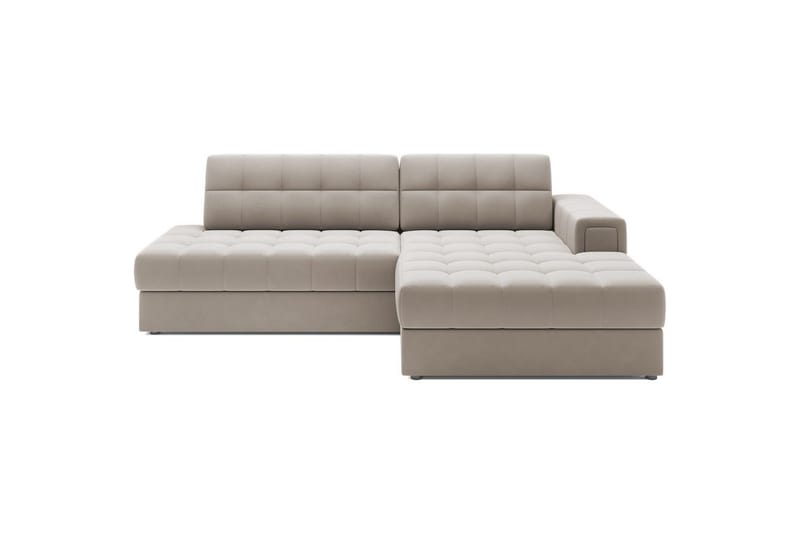 Sektionssofa Eltap Blezalt 240x150x82 cm - Sola 18, Beige, Højre - Møbler - Sofaer - Sovesofaer