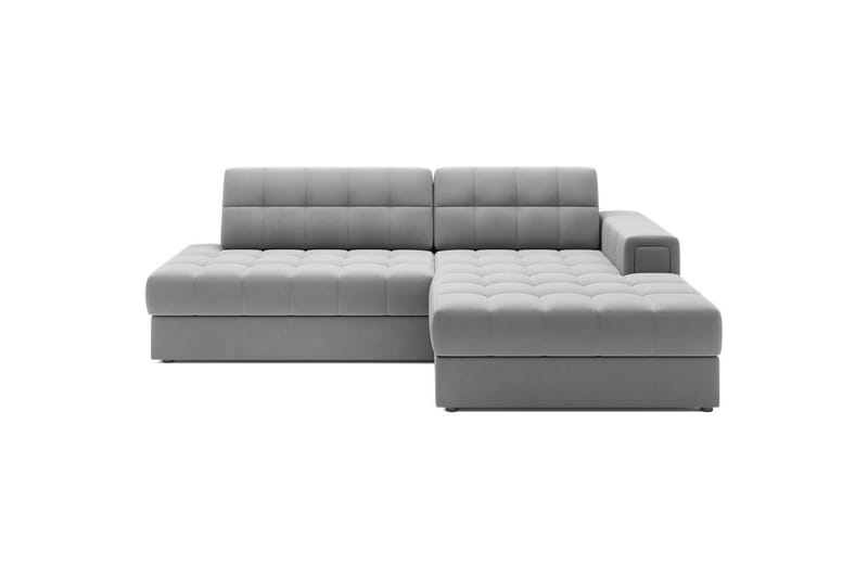 Sektionssofa Eltap Blezalt 240x150x82 cm - Sola 4, Grå, Højre - Møbler - Sofaer - Sovesofaer