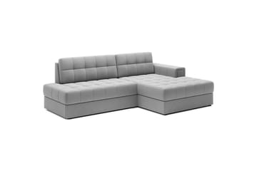 Sektionssofa Eltap Blezalt 240x150x82 cm - Sola 4, Grå, Højre - Møbler - Sofaer - Sovesofaer