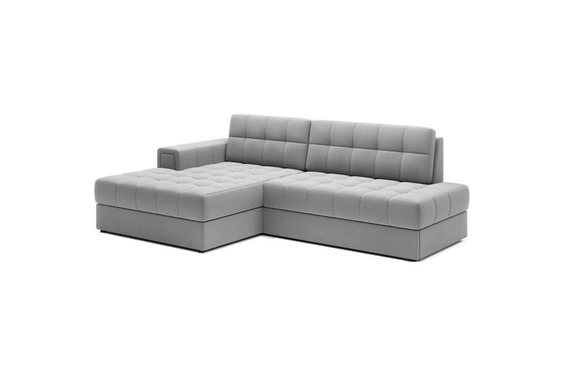 Sektionssofa Eltap Blezalt 240x150x82 cm - Sola 4, Grå, Venstre - Møbler - Sofaer - Sovesofaer