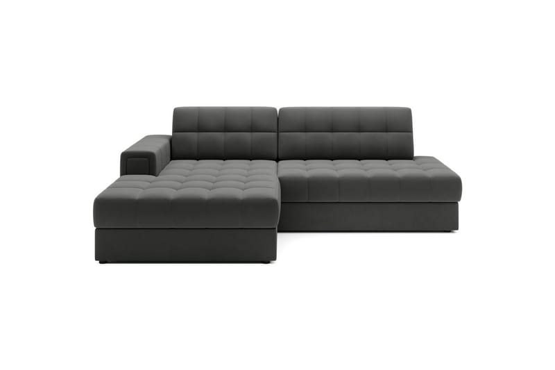 Sektionssofa Eltap Blezalt 240x150x82 cm - Sola 6, Mørkegrå, Venstre - Møbler - Sofaer - Sovesofaer