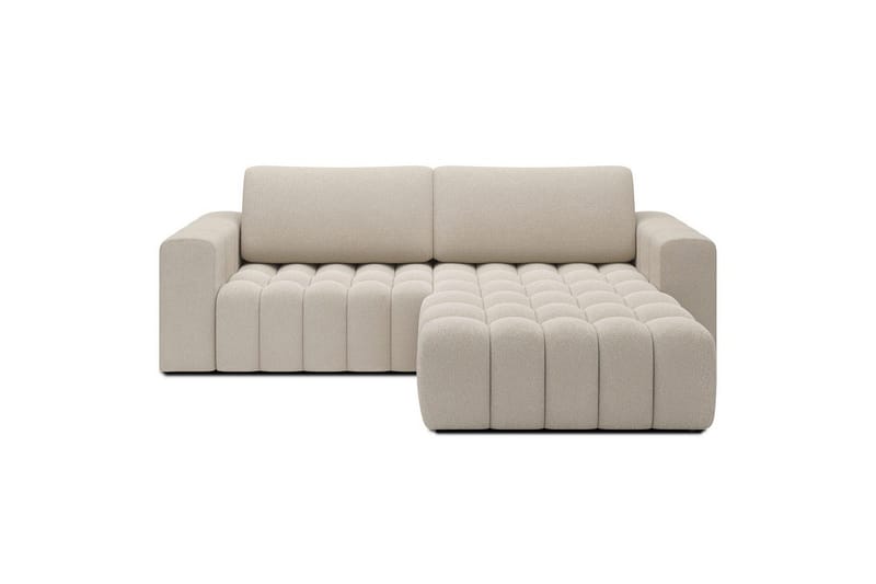 Sektionssofa Eltap Bonett 250x175x92 cm - Jaffray 18, Beige, Højre - Møbler - Sofaer - Sovesofaer