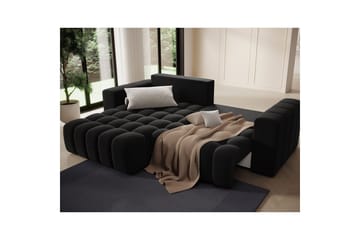 Sektionssofa Eltap Bonett 250x175x92 cm - Matt Velvet 99, Blå, Venstre - Møbler - Sofaer - Sovesofaer