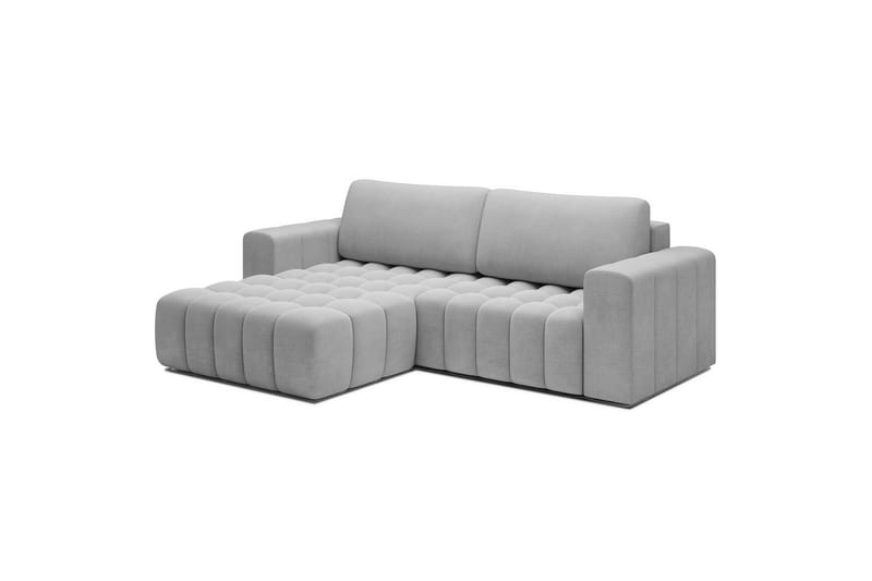 Sektionssofa Eltap Bonett 250x175x92 cm - Monolith 84, Lys Grå, Venstre - Møbler - Sofaer - Sovesofaer