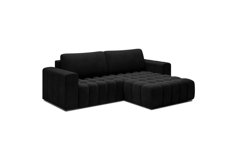 Sektionssofa Eltap Bonett 250x175x92 cm - Monolith 97, Mørkegrå, Højre - Møbler - Sofaer - Sovesofaer