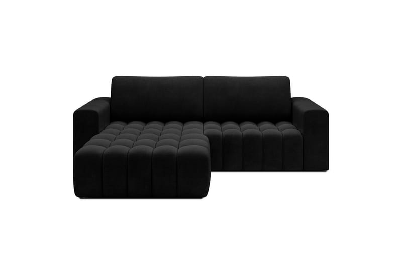 Sektionssofa Eltap Bonett 250x175x92 cm, Monolith 97, Mørkegrå, Venstre