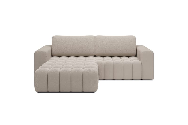 Sektionssofa Eltap Bonett 250x175x92 cm - Royal 18, Beige, Venstre - Møbler - Sofaer - Sovesofaer