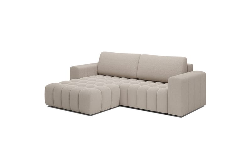 Sektionssofa Eltap Bonett 250x175x92 cm - Royal 18, Beige, Venstre - Møbler - Sofaer - Sovesofaer