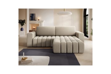 Sektionssofa Eltap Bonett 250x175x92 cm - Royal 20, Beige, Højre - Møbler - Sofaer - Sovesofaer