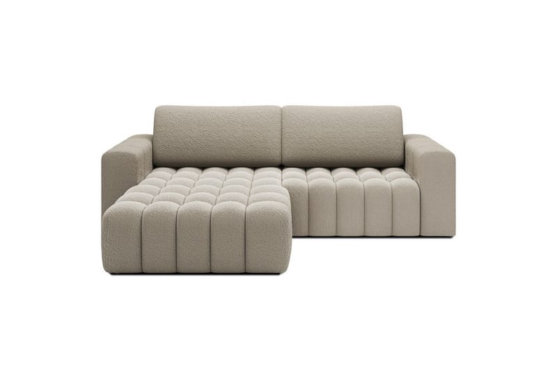 Sektionssofa Eltap Bonett 250x175x92 cm - Royal 20, Beige, Venstre - Møbler - Sofaer - Sovesofaer