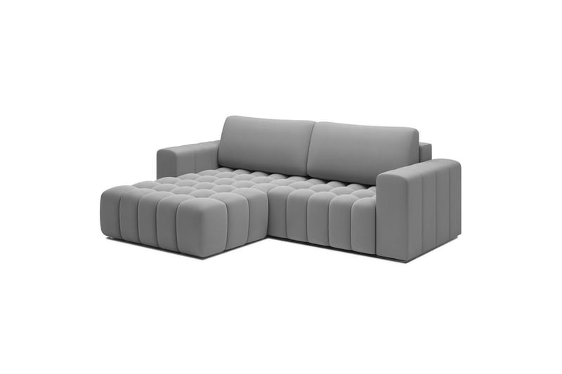 Sektionssofa Eltap Bonett 250x175x92 cm - Paros 05, Lys Grå, Venstre - Møbler - Sofaer - Sovesofaer