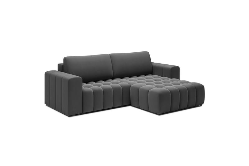 Sektionssofa Eltap Bonett 250x175x92 cm - Paros 06, Grå, Højre - Møbler - Sofaer - Sovesofaer
